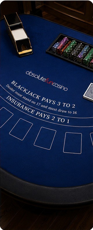 Blackjack table — Absolute Fun Casino