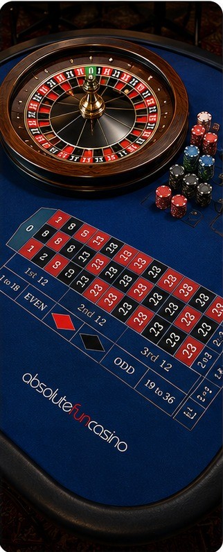Roulette table — Absolute Fun Casino